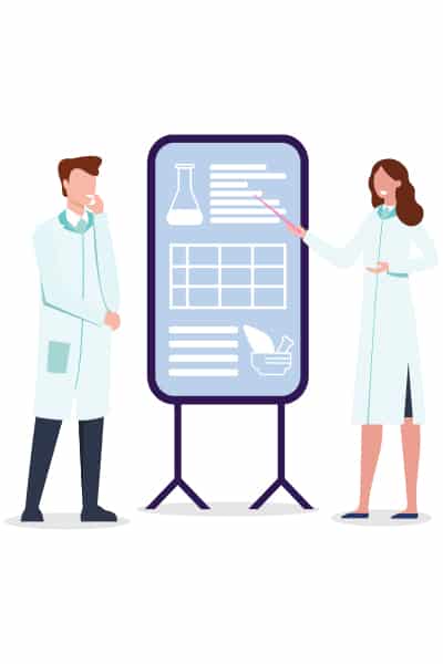 Development Illustration skin care innovations